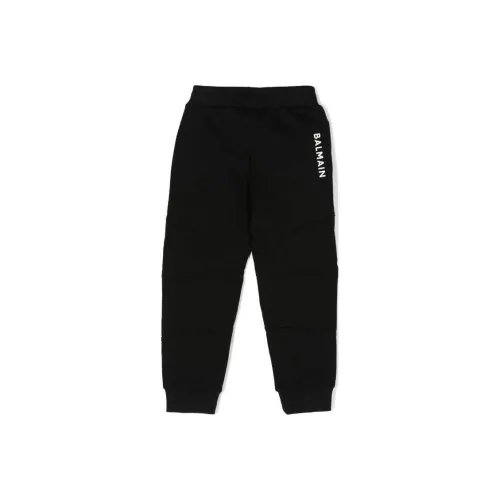 BALMAIN Черные Kids Вязаные Спортивные брюки