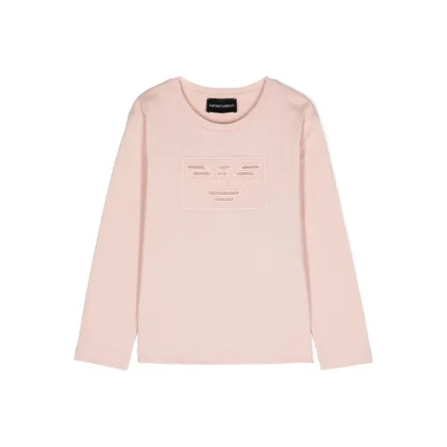 EMPORIO ARMANI T-рубашка SS24 Светло-розовая Детская
