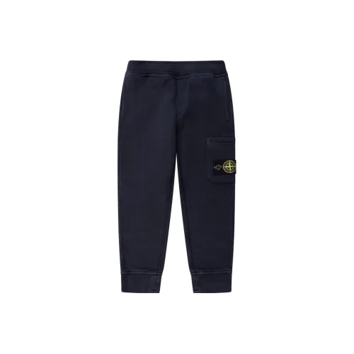 STONE ISLAND Детский низ морской синий для малышей