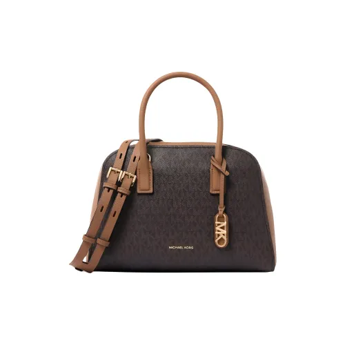 MICHAEL KORS Искусственная кожа с коровьей кожей одно плечо сумка среднего размера женская коричневый