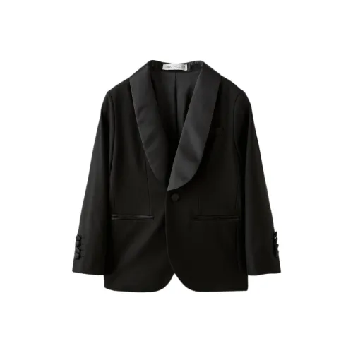 ZARA Маленький Бизнес Костюм Черный Детский