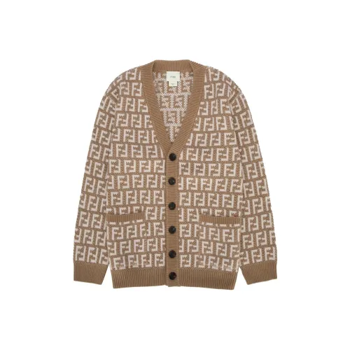 FENDI Свитер Светло-Коричневый Детский