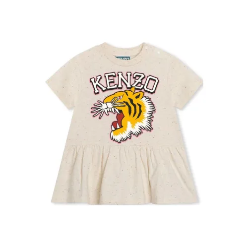 KENZO Белые Детские Платья