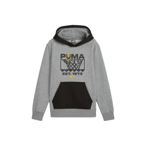 PUMA SHOThoodie Толстовка Средне-Серый Смешанный Цвет Подростки