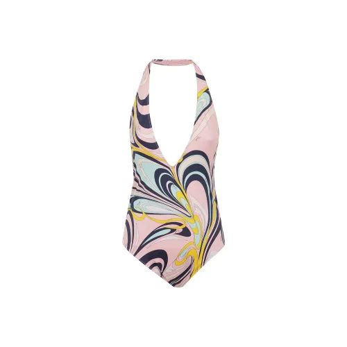 EMILIO PUCCI Ван-Пис Купальник Женский Розовый