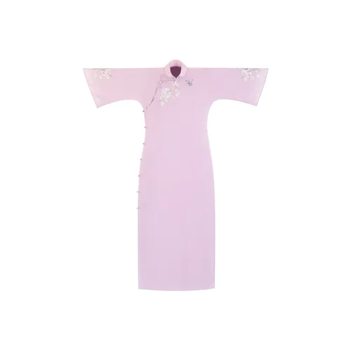 YICHENGFENGXU Чунсам Женский Светло-фиолетовый