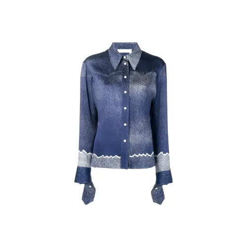 Chloé Синие Женские Рубашки