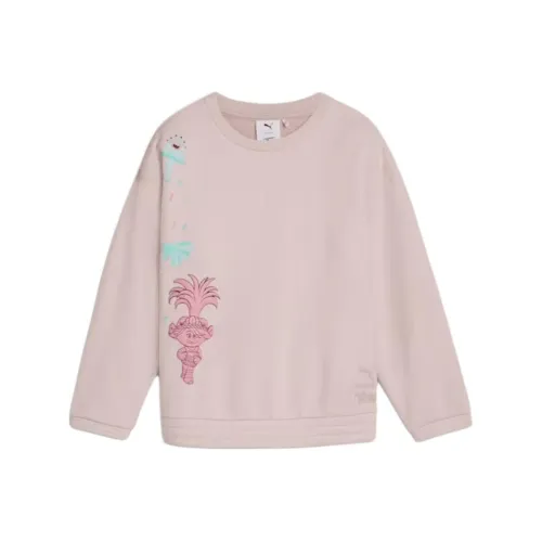 PUMA TROLLS Collaboration Series SS24 Толстовка Светло-фиолетовый Для детей 3-7 лет