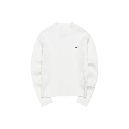 Tommy Hilfiger Свитер Теплый Белый Дети Возраст 3-7 Лет