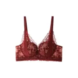 Бордовый [Прочная сборка / Украшение сборкой 2 см, дышащий]