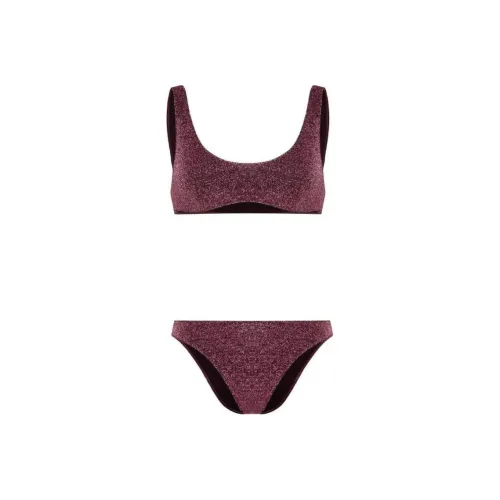 Oséree Купальник Комплект Женский Красный