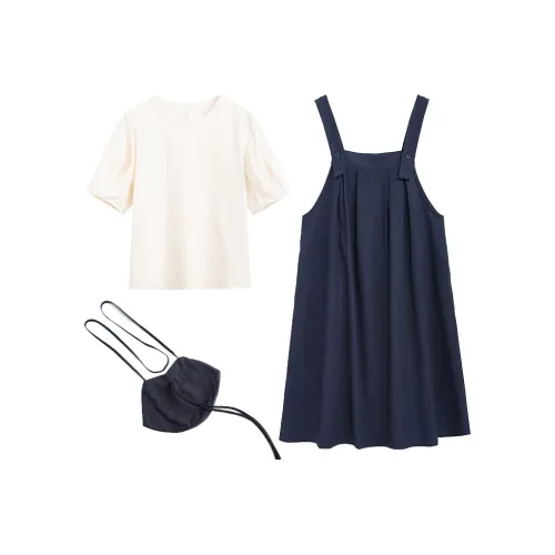 ZIHAN Комплект с юбкой Женские Темно-синий