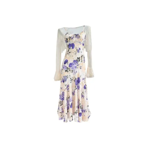 TURN UP Комплект с юбкой Женские Фиолетовый