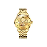 Мужской золотой стальной браслет