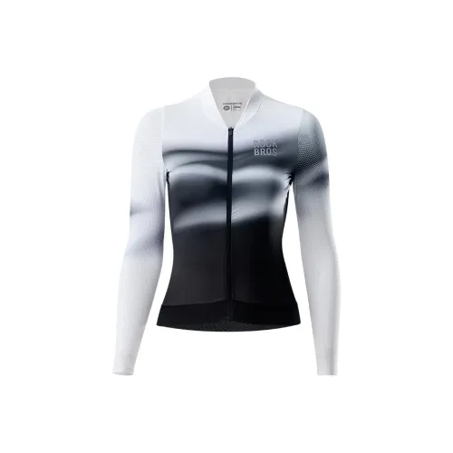 ROCKBROS Велосипедная одежда Женская Черный Белый