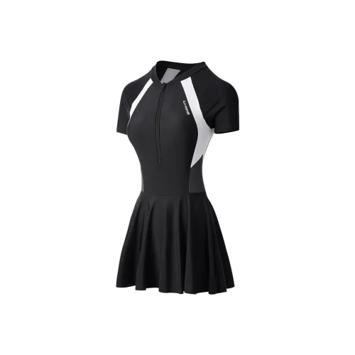 Подкладка One Piece Купальник Женские Черный