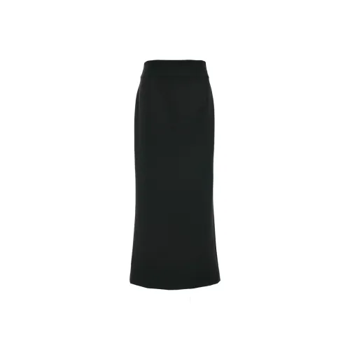 BESIONIA FW24 Повседневная длинная юбка женская черная