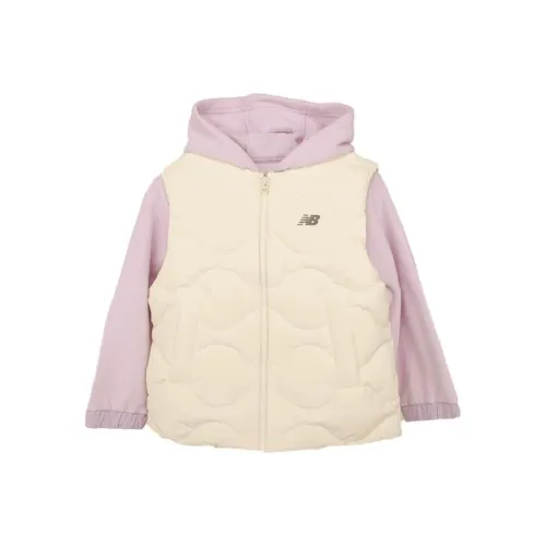 New Balance совместная линия Повседневная спортивная одежда Экрю Подростки