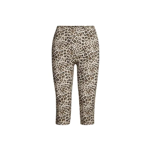 Skims Шампанское Леопардовый принт/Шампанское Леопардовый принт Женские Плавки