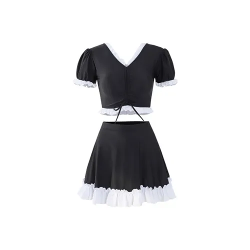 CHARM PICK Платья и юбки для плавания Женские Белые