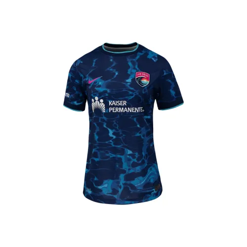 nike Dri FitNWSL Футбол Джерси Женские Синий Bird Синий Void