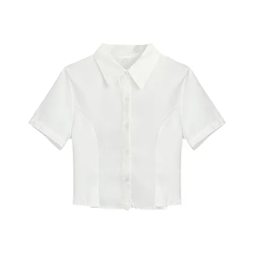 SHENBEI JK D Ширина Одиночная пара Короткий рукав Женская униформа