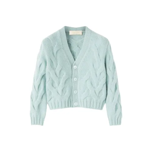 Loro Piana Lang Зеленый Смешанный цвет Kids Свитеры