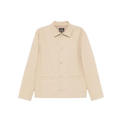 A.P.C Куртки и Пальто Мужской Светлый Умбра