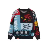 Чёрный/Время & Космически-голубой