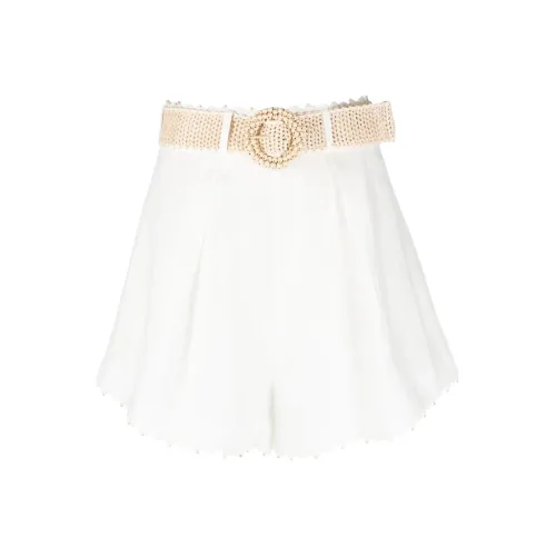 Zimmermann Белые Женские Повседневные Шорты