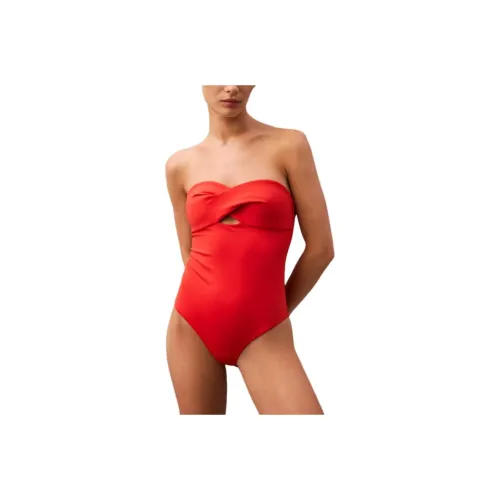 Calvin Klein Ван-Пис Купальник Женский Красный