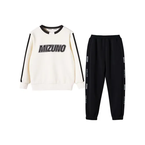 Mizuno Повседневная спортивная одежда для детей цвет экрю