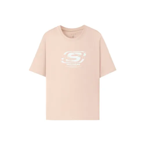 Skechers T-Shirt Унисекс Молочный Коричневый 05KE