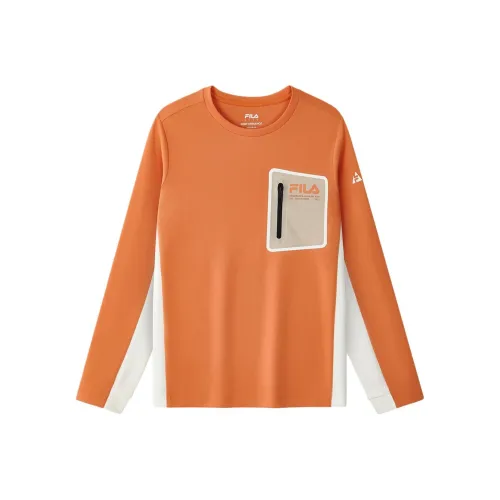 FILA KIDS T-Shirt Коралловый Золотой Подростки