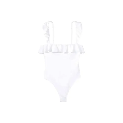 Victoria's Secret Белые Женские Ван-Пис Купальники