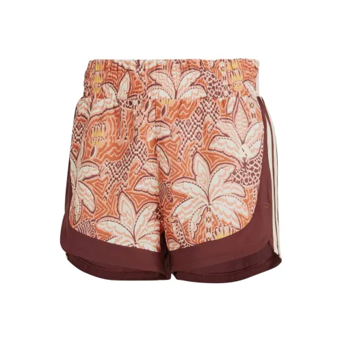 Adidas x FARM RIO Pacer Шорты Спортивные шорты Женские Желтые