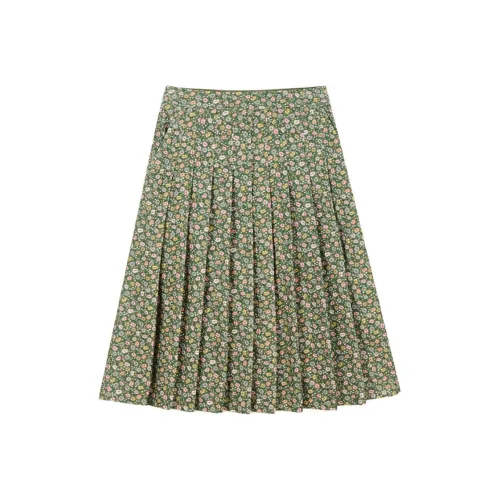 HAZZYS Повседневный Длинный Юбка Женские Зеленый