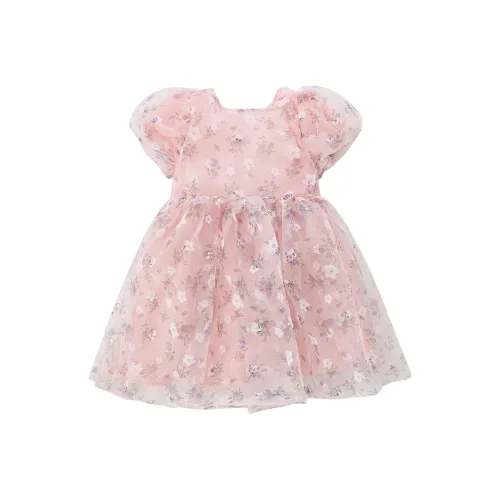 SEAFUNG Модный Сладкий стиль Цветочный Марля Милый Принцесса Розовый Детский