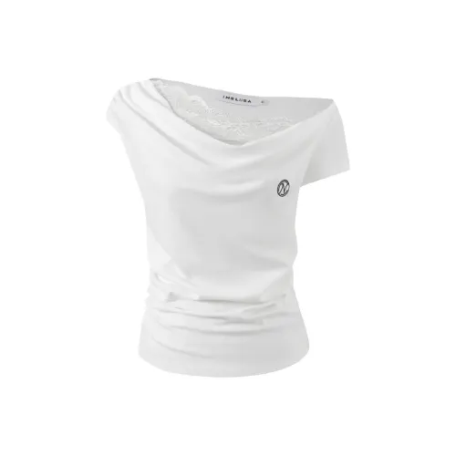 INSLIISA Белый Женские T-рубашки