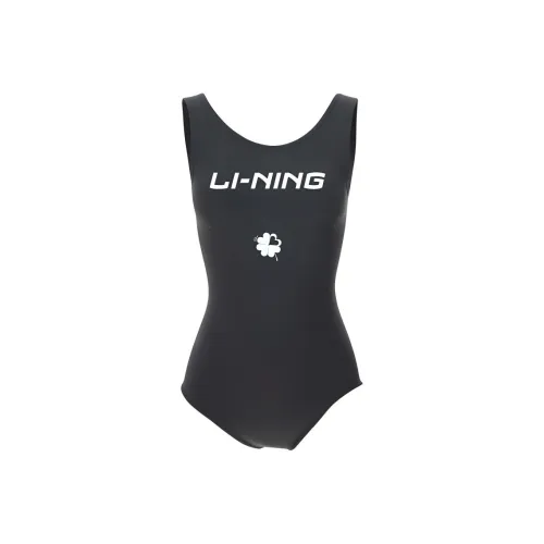 Подкладка One Piece Купальник Женские Черный