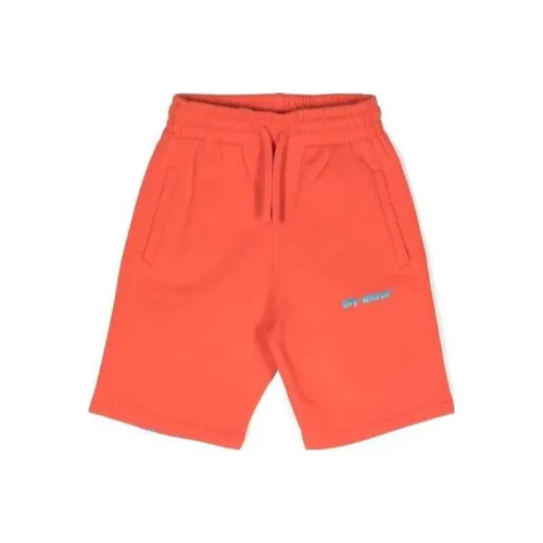 Off Белый Кирпично-красный Kids Short