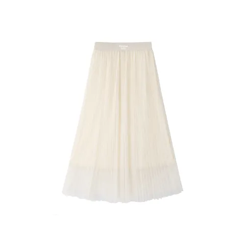 CHOCOOLATE Повседневная длинная юбка женский экрю