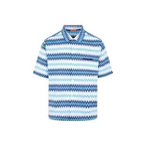 MISSONI Мужские Синие Рубашки