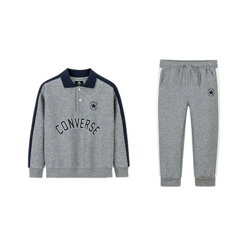 Converse Повседневная спортивная одежда Скальный серый Подростки