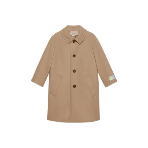 GUCCI Пальто SS23 Светло-коричневый Детский