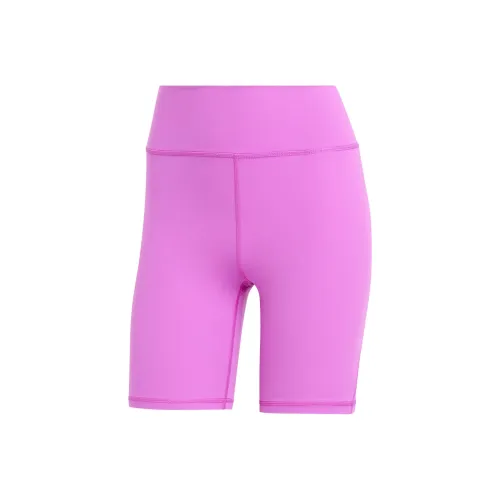 Adidas Все ME Essentials 7 Дюйм Короткие Леггинсы Спортивные Шорты Женские Фиолетовые