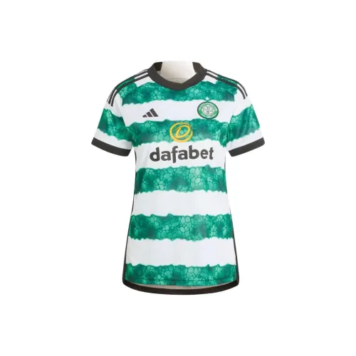 Adidas ArsenalCeltic FC Celtic FC 23 24 Дом Джерси Футбол Джерси Женские Зеленый