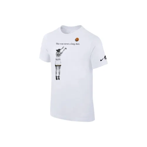 nike T-рубашка Caitlin Clark Iowa белая детская