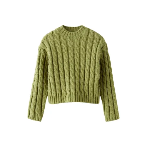 ZARA Средний зеленый Kids Свитеры