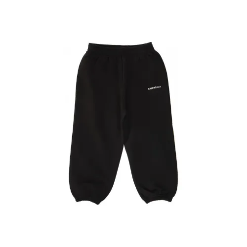 BALENCIAGA Черные Kids Вязаные Спортивные брюки